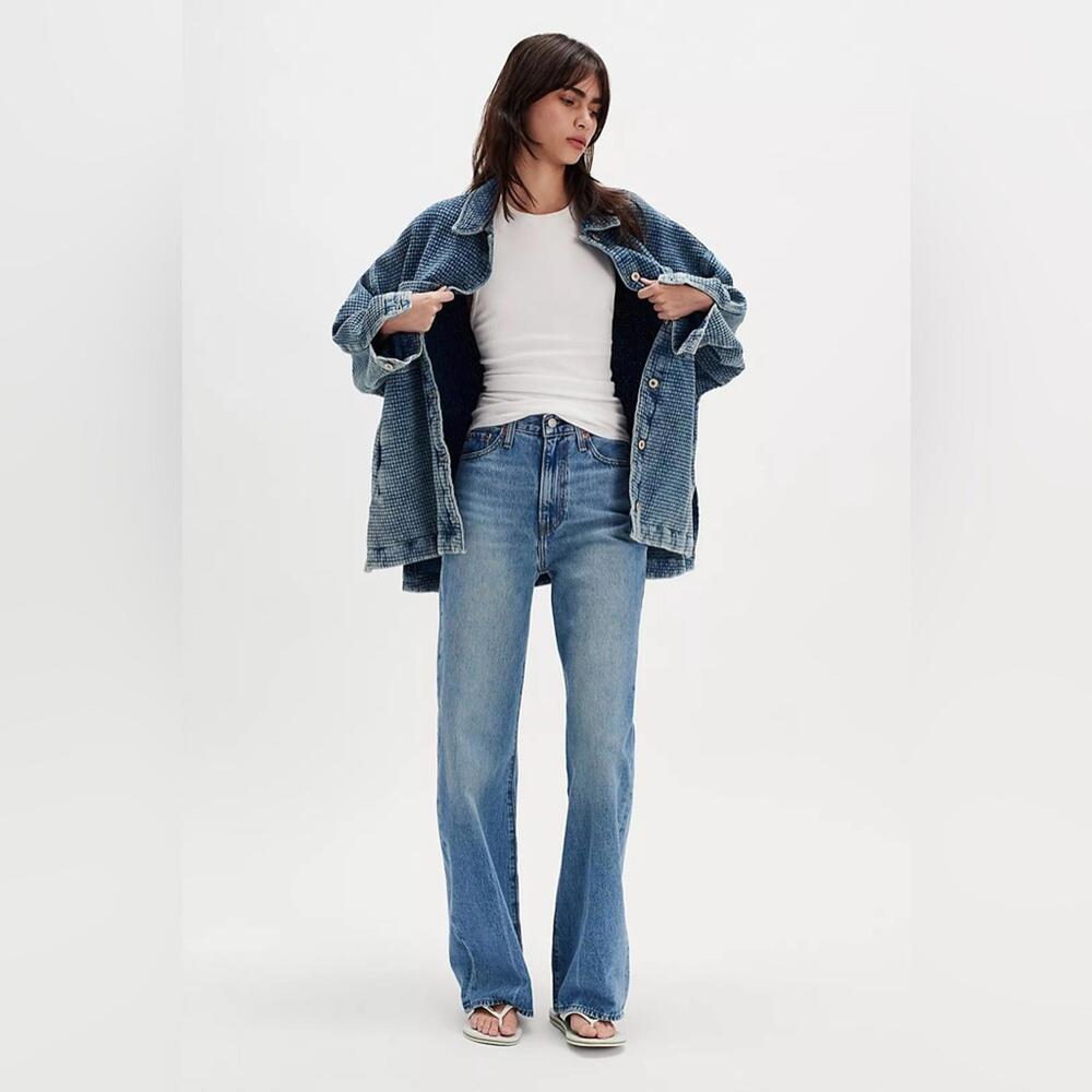 Levi's Light Blue Flare Jeans